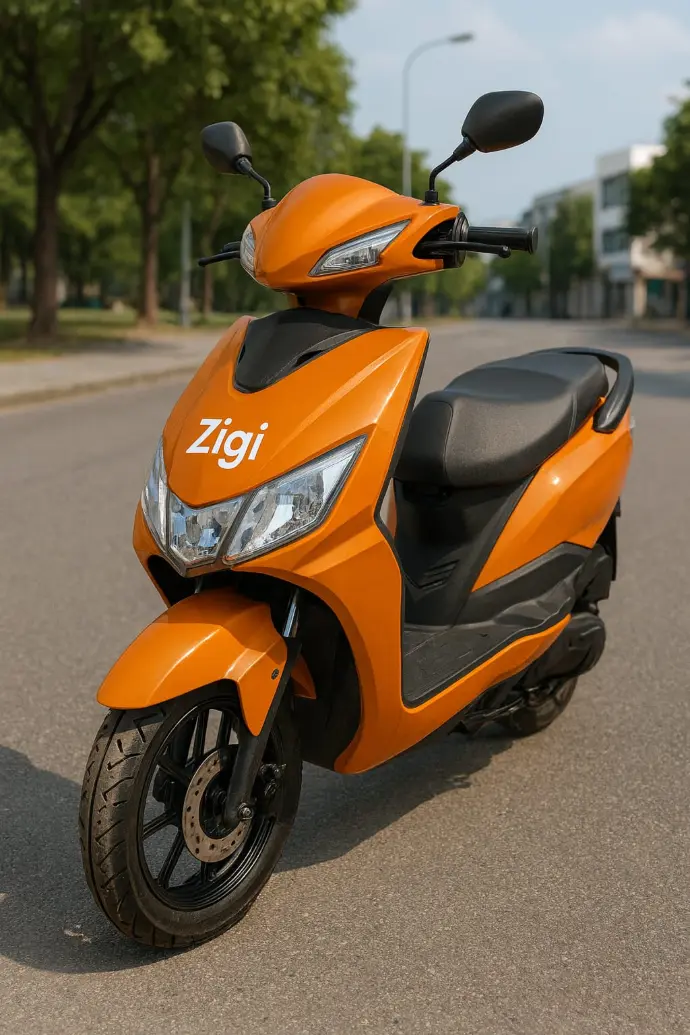 &gt; Zigi electric scooter fleet — EV investment and management company in India
