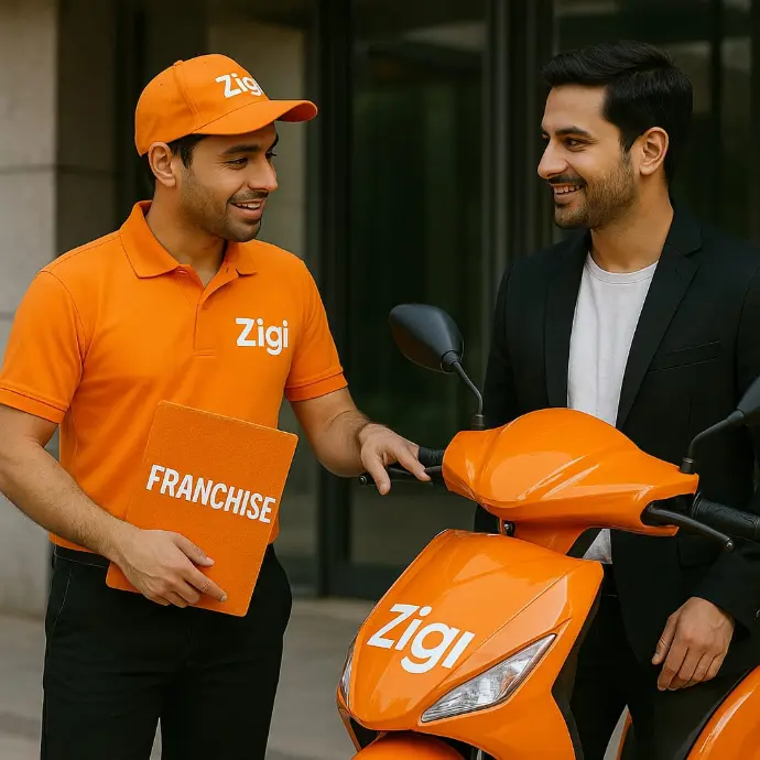  &gt; Zigi electric scooter fleet — EV investment and management company in India